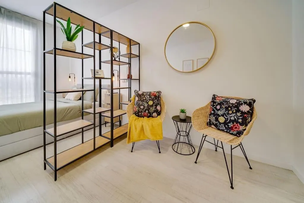 Exquisito Estudio En El Centro De Málaga Lägenhet