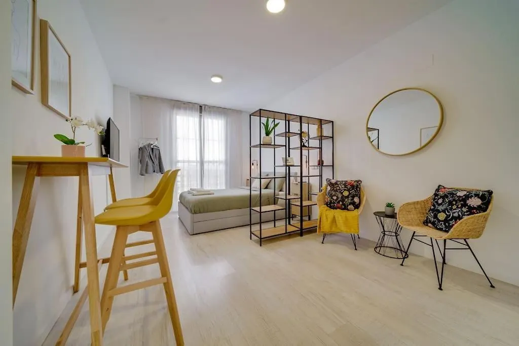 Lägenhet Exquisito Estudio En El Centro De Málaga Spanien